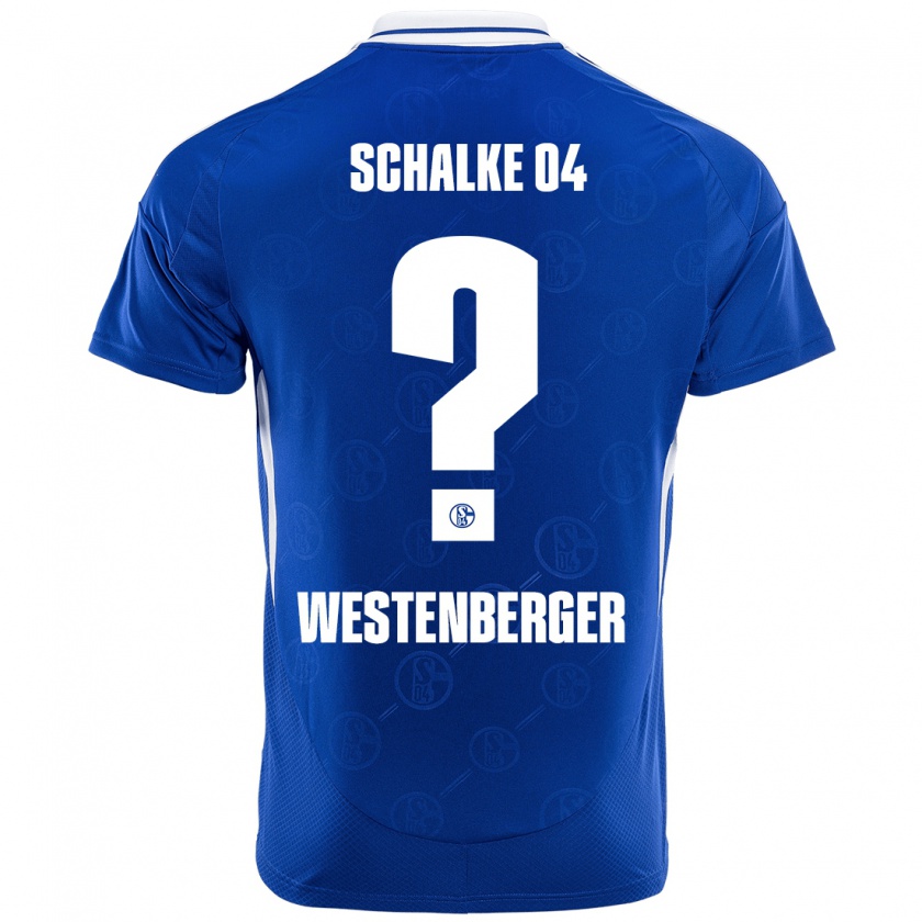 Kandiny Kinder Noel Westenberger #0 Königsblau Heimtrikot Trikot 2024/25 T-Shirt