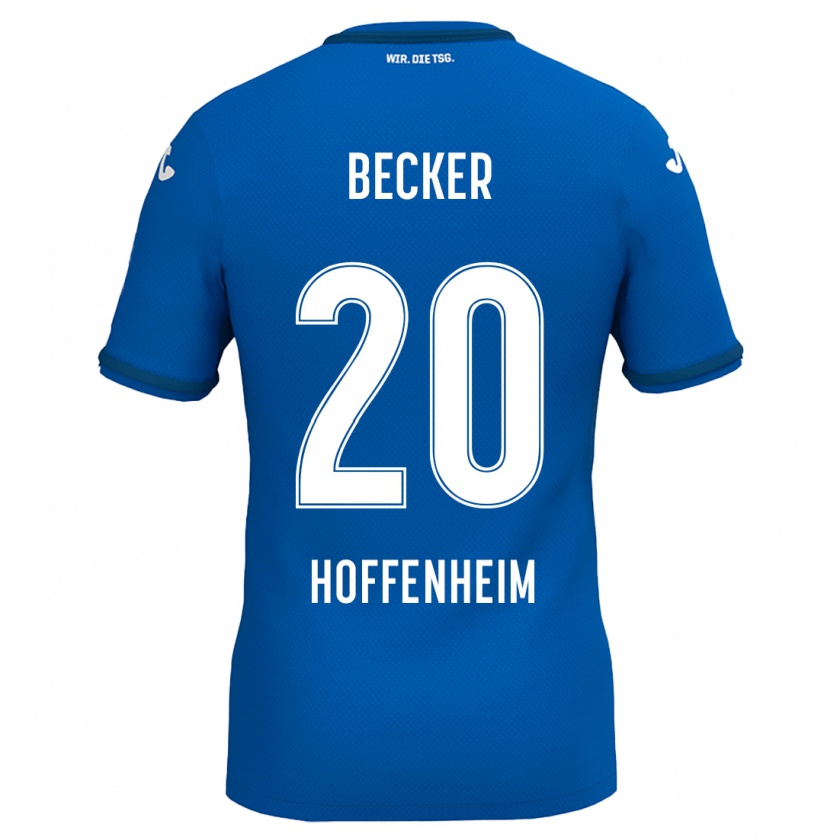 Kandiny Kinder Finn Ole Becker #20 Königsblau Heimtrikot Trikot 2024/25 T-Shirt