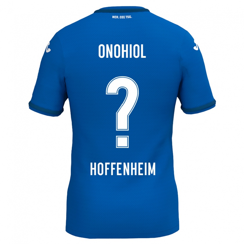 Kandiny Kinder Yannick Onohiol #0 Königsblau Heimtrikot Trikot 2024/25 T-Shirt