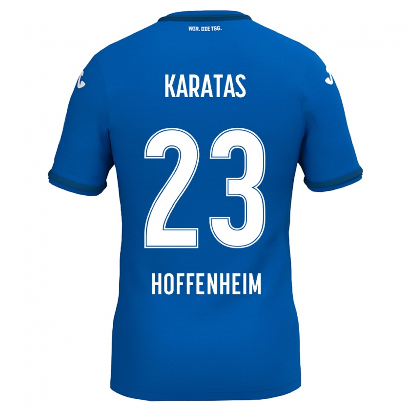 Kandiny Kinder Can Karatas #23 Königsblau Heimtrikot Trikot 2024/25 T-Shirt