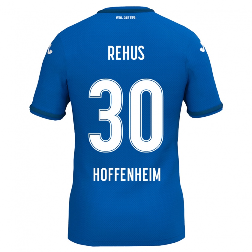 Kandiny Kinder Milan Rehus #30 Königsblau Heimtrikot Trikot 2024/25 T-Shirt