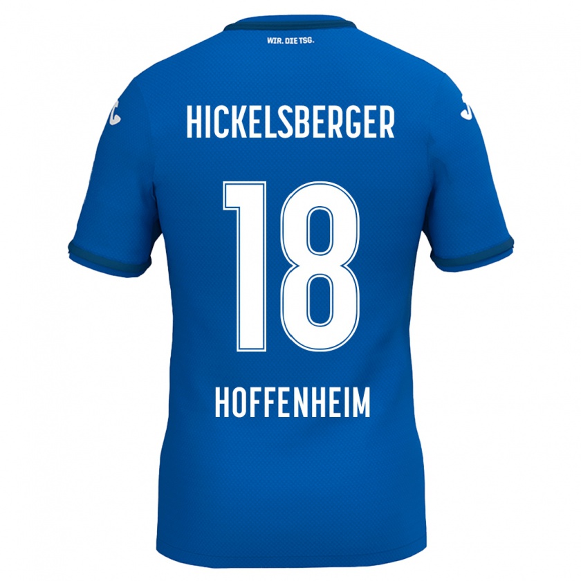 Kandiny Kinder Julia Hickelsberger #18 Königsblau Heimtrikot Trikot 2024/25 T-Shirt