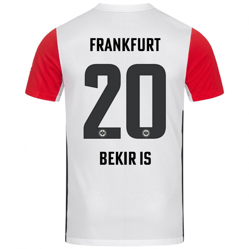 Kandiny Kinder Eba Bekir Is #20 Weiß Rot Heimtrikot Trikot 2024/25 T-Shirt