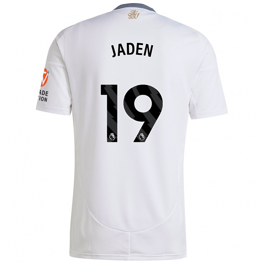 Kandiny Kinder Jaden Philogene #19 Weiß Auswärtstrikot Trikot 2024/25 T-Shirt