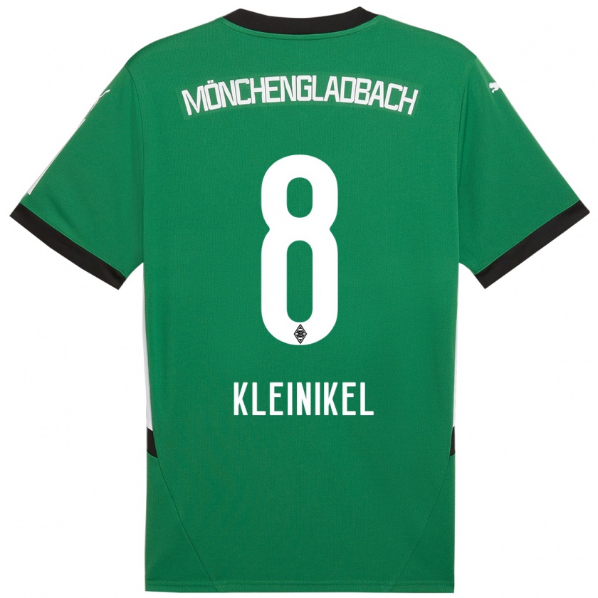 Kandiny Kinder Nadja Kleinikel #8 Grün Weiß Auswärtstrikot Trikot 2024/25 T-Shirt