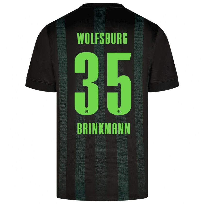 Kandiny Kinder Karla Brinkmann #35 Dunkelgrün Auswärtstrikot Trikot 2024/25 T-Shirt