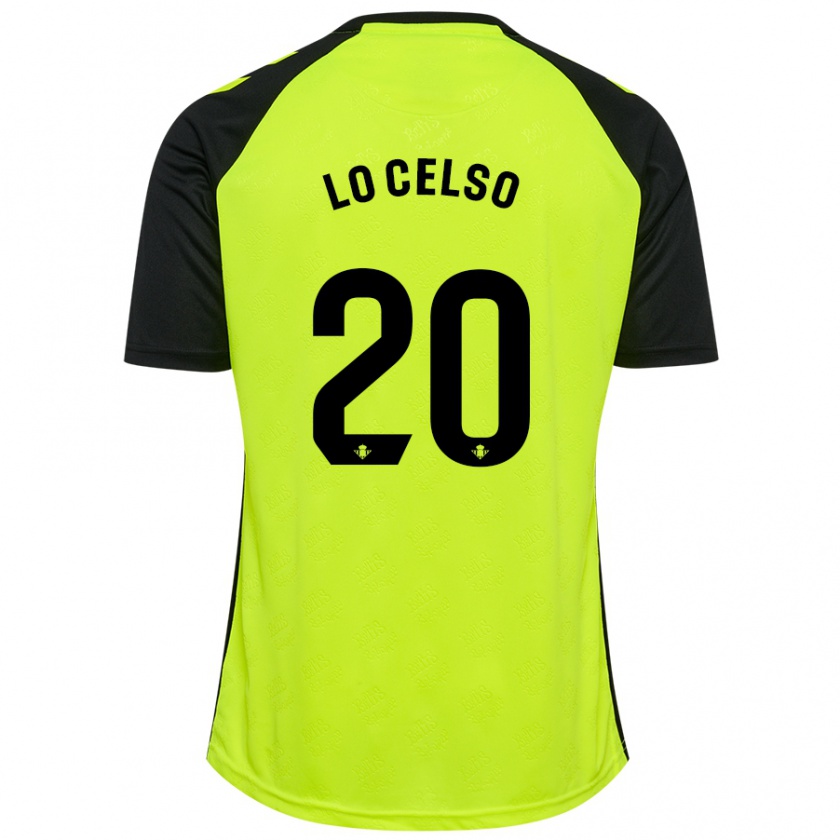 Kandiny Herren Giovani Lo Celso #20 Hellblau Auswärtstrikot Trikot 2024/25 T-Shirt