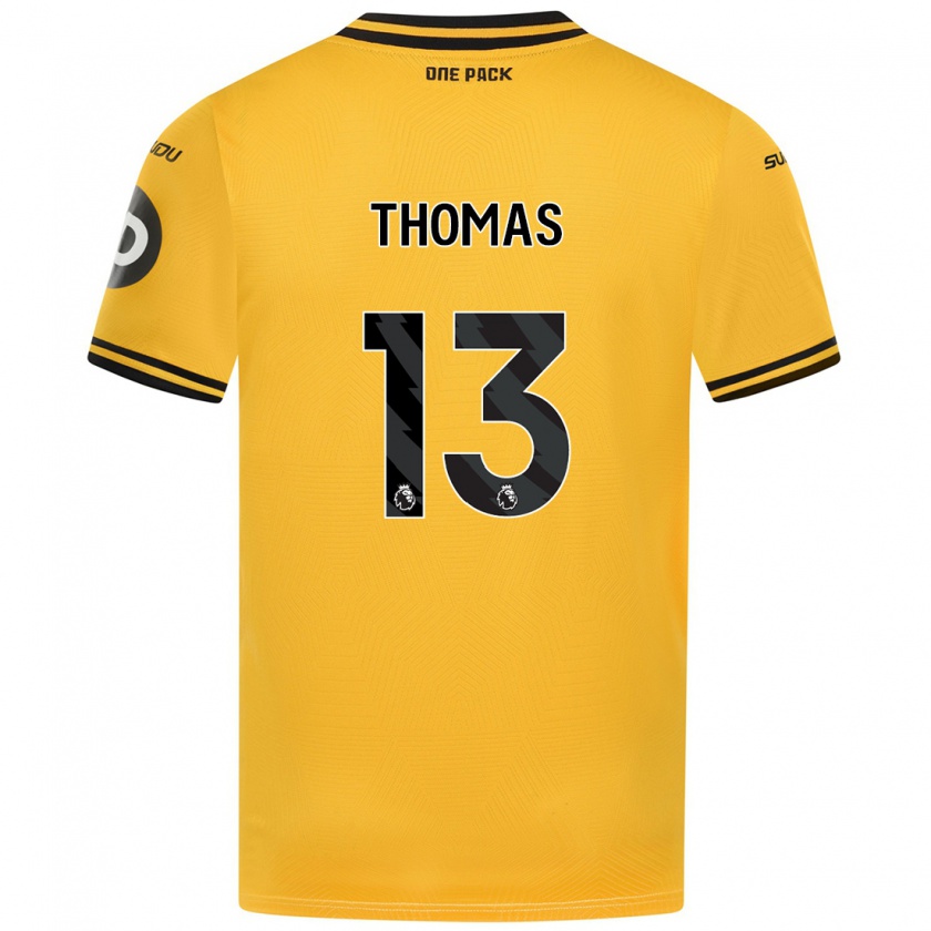 Kandiny Herren Bec Thomas #13 Gelb Heimtrikot Trikot 2024/25 T-Shirt