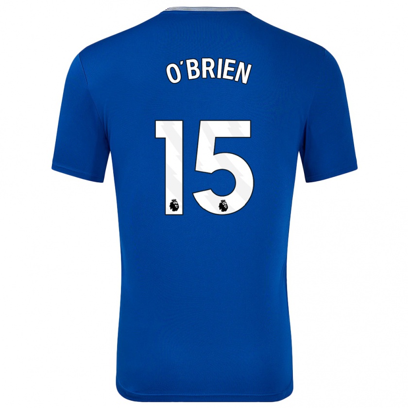 Kandiny Herren Jake O'brien #15 Blau Mit Heimtrikot Trikot 2024/25 T-Shirt