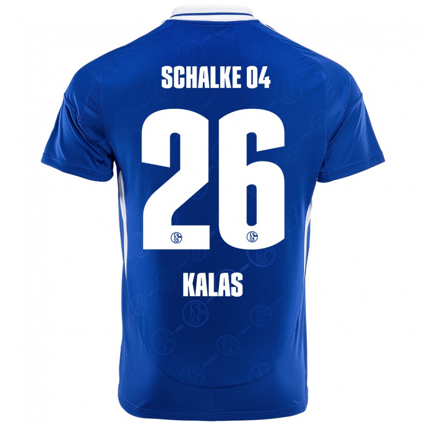 Kandiny Herren Tomas Kalas #26 Königsblau Heimtrikot Trikot 2024/25 T-Shirt