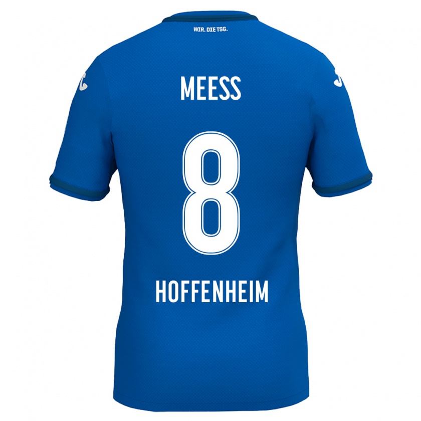 Kandiny Herren Jakob Meeß #8 Königsblau Heimtrikot Trikot 2024/25 T-Shirt