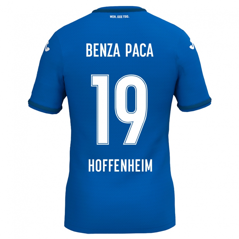 Kandiny Herren Lynes Benza Paca #19 Königsblau Heimtrikot Trikot 2024/25 T-Shirt