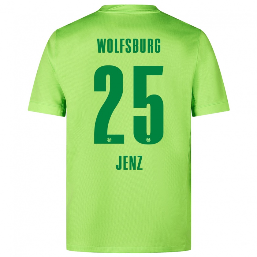 Kandiny Herren Moritz Jenz #25 Fluoreszierendes Grün Heimtrikot Trikot 2024/25 T-Shirt