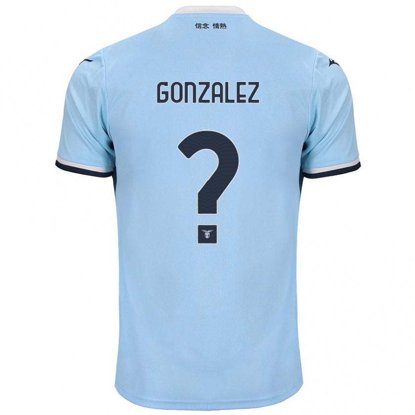 Kandiny Herren Diego González #0 Blau Heimtrikot Trikot 2024/25 T-Shirt