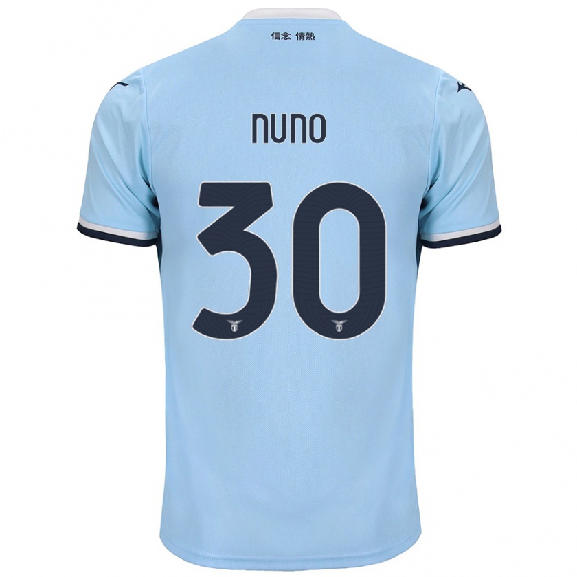 Kandiny Herren Nuno Tavares #30 Blau Heimtrikot Trikot 2024/25 T-Shirt