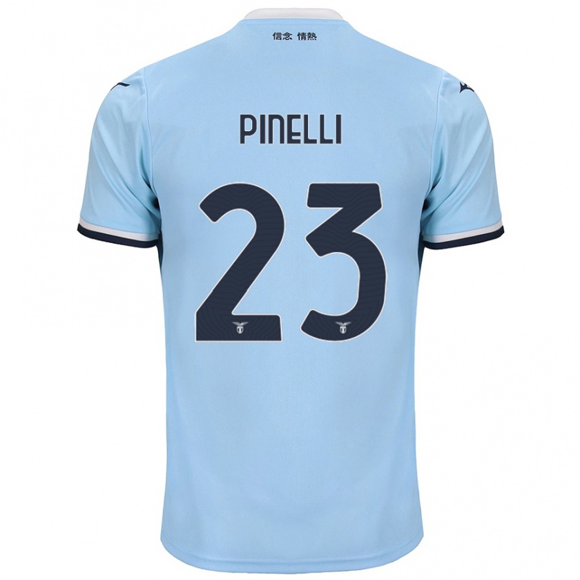 Kandiny Herren Pietro Pinelli #23 Blau Heimtrikot Trikot 2024/25 T-Shirt