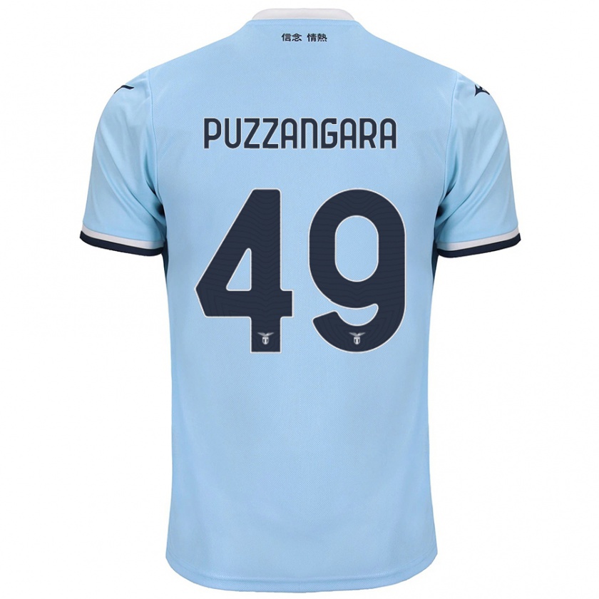 Kandiny Herren Angelo Antonio Puzzangara #49 Blau Heimtrikot Trikot 2024/25 T-Shirt