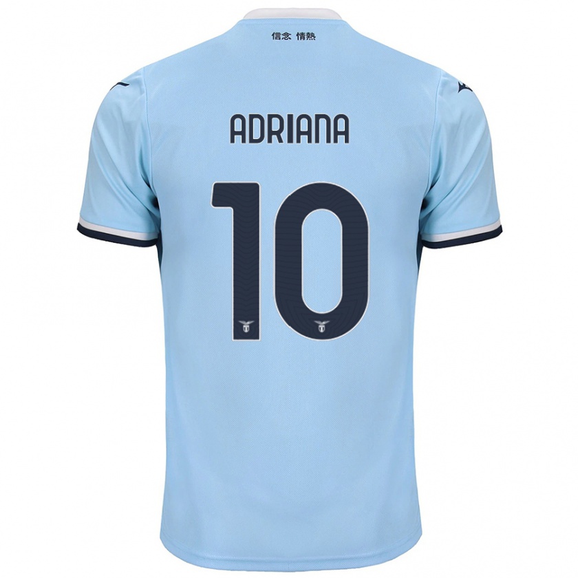 Kandiny Herren Adriana Martín Santamaría #10 Blau Heimtrikot Trikot 2024/25 T-Shirt