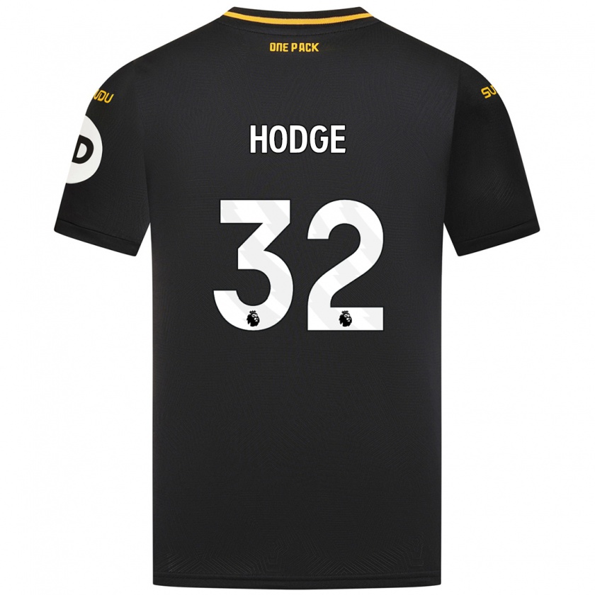 Kandiny Herren Joe Hodge #32 Schwarz Auswärtstrikot Trikot 2024/25 T-Shirt