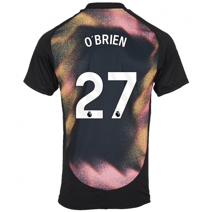 Kandiny Herren Shannon O'brien #27 Schwarz Weiß Auswärtstrikot Trikot 2024/25 T-Shirt