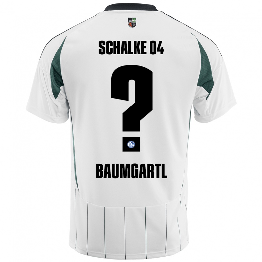 Kandiny Herren Timo Baumgartl #0 Weiß Grün Auswärtstrikot Trikot 2024/25 T-Shirt