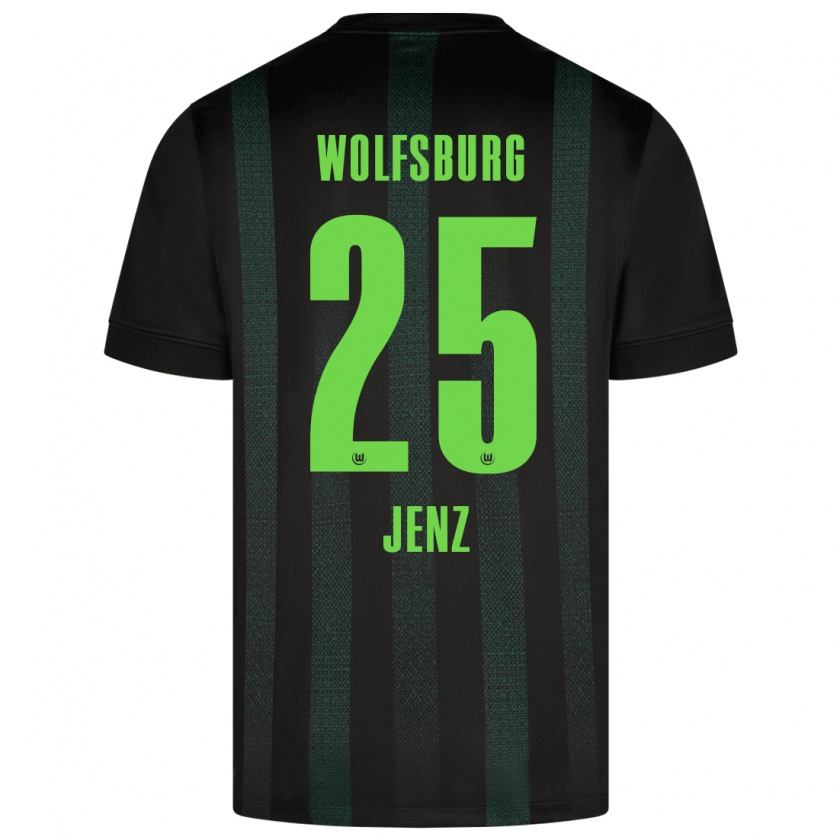 Kandiny Herren Moritz Jenz #25 Dunkelgrün Auswärtstrikot Trikot 2024/25 T-Shirt