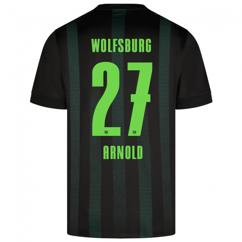 Kandiny Herren Maximilian Arnold #27 Dunkelgrün Auswärtstrikot Trikot 2024/25 T-Shirt