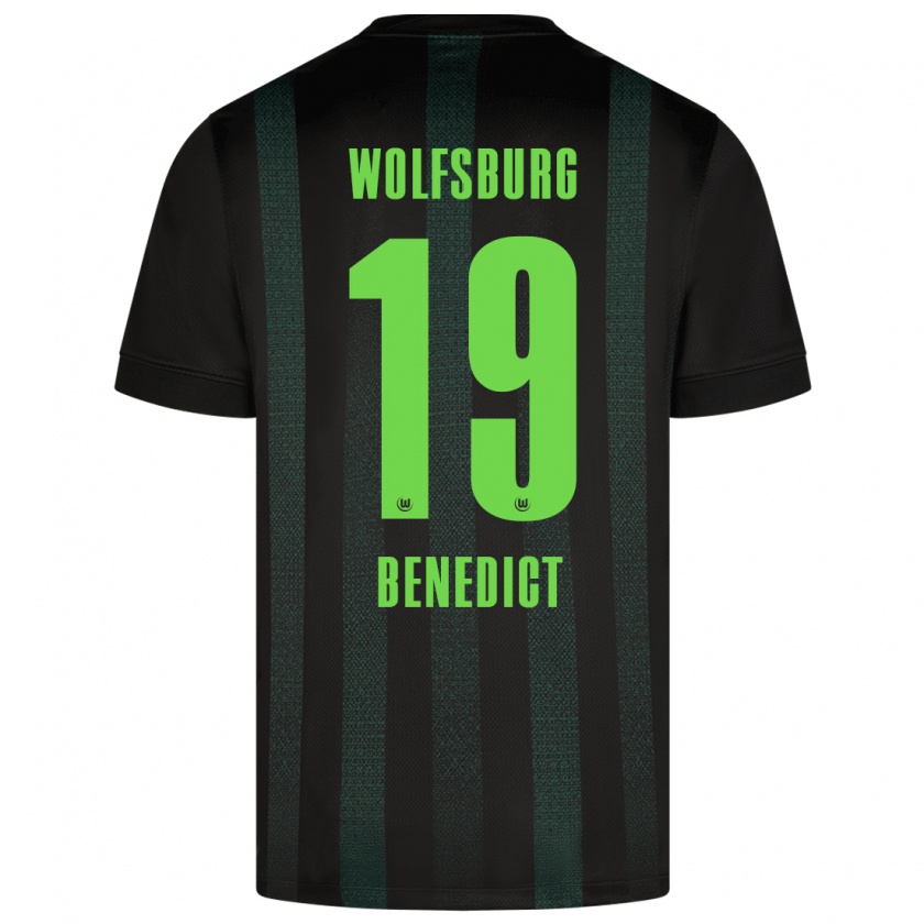 Kandiny Herren Trevor Benedict #19 Dunkelgrün Auswärtstrikot Trikot 2024/25 T-Shirt