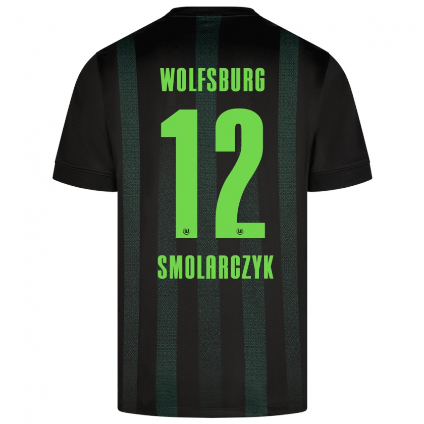 Kandiny Herren Nelly Smolarczyk #12 Dunkelgrün Auswärtstrikot Trikot 2024/25 T-Shirt