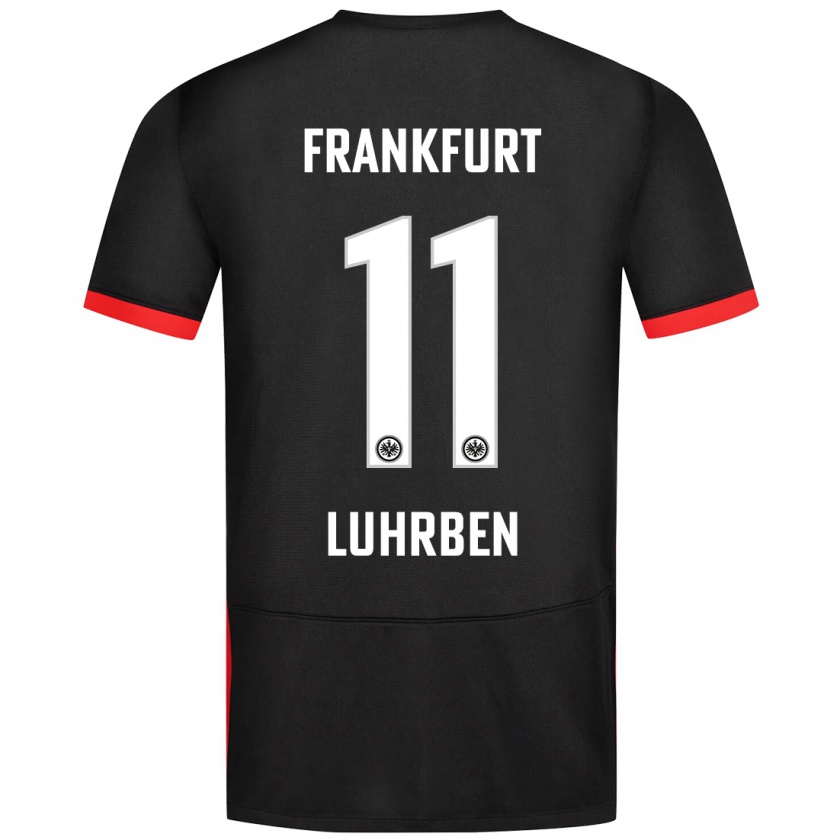 Kandiny Herren Nina Lührßen #11 Schwarz Auswärtstrikot Trikot 2024/25 T-Shirt