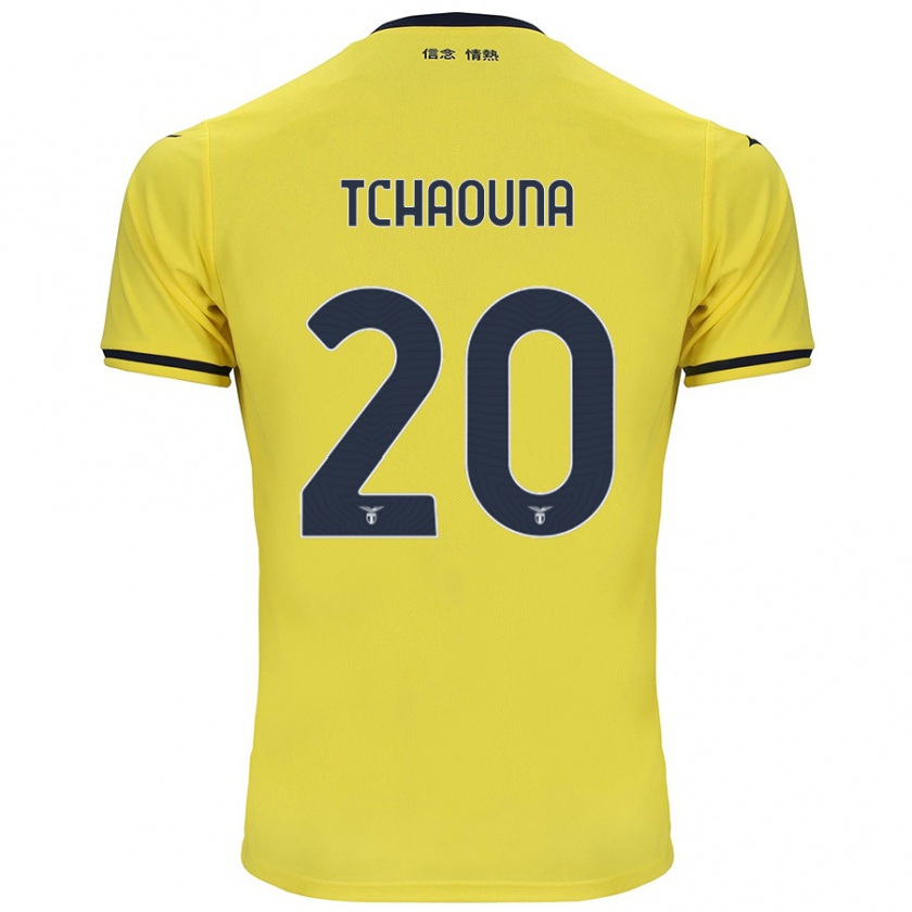 Kandiny Herren Loum Tchaouna #20 Gelb Auswärtstrikot Trikot 2024/25 T-Shirt