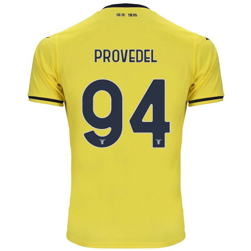 Kandiny Herren Ivan Provedel #94 Gelb Auswärtstrikot Trikot 2024/25 T-Shirt