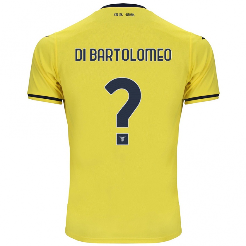 Kandiny Herren Damiano Di Bartolomeo #0 Gelb Auswärtstrikot Trikot 2024/25 T-Shirt