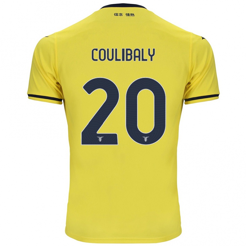 Kandiny Herren Larsson Coulibaly #20 Gelb Auswärtstrikot Trikot 2024/25 T-Shirt