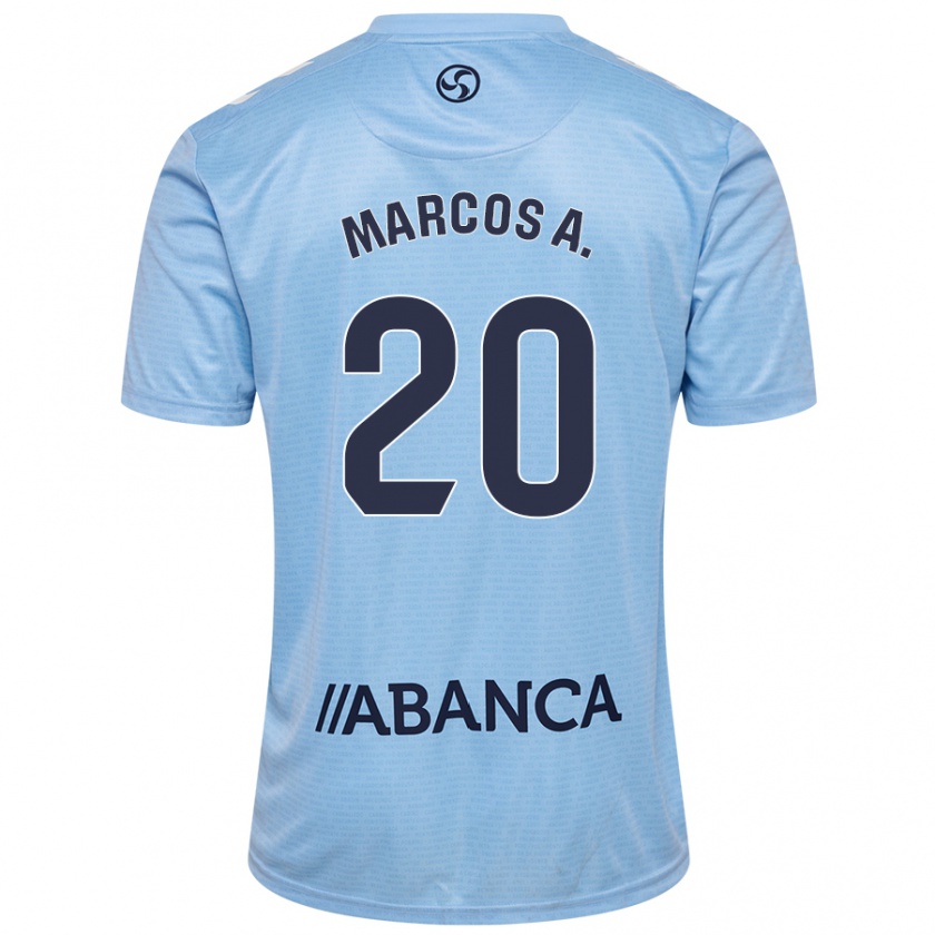 Kandiny Damen Marcos Alonso #20 Blau Rot Heimtrikot Trikot 2024/25 T-Shirt