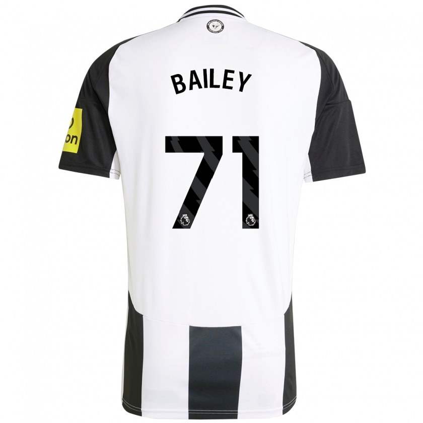 Kandiny Damen Scott Bailey #71 Weiß Schwarz Heimtrikot Trikot 2024/25 T-Shirt