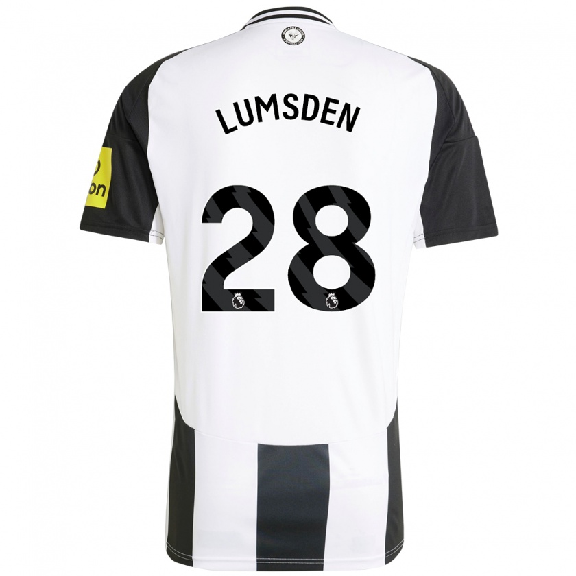 Kandiny Damen Beth Lumsden #28 Weiß Schwarz Heimtrikot Trikot 2024/25 T-Shirt