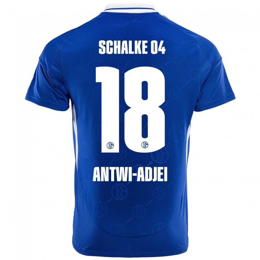 Kandiny Damen Christopher Antwi-Adjei #18 Königsblau Heimtrikot Trikot 2024/25 T-Shirt