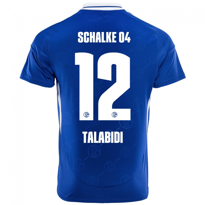 Kandiny Damen Malik Talabidi #12 Königsblau Heimtrikot Trikot 2024/25 T-Shirt