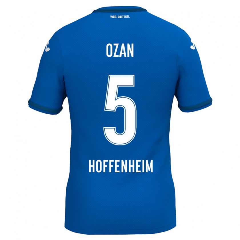 Kandiny Damen Ozan Kabak #5 Königsblau Heimtrikot Trikot 2024/25 T-Shirt