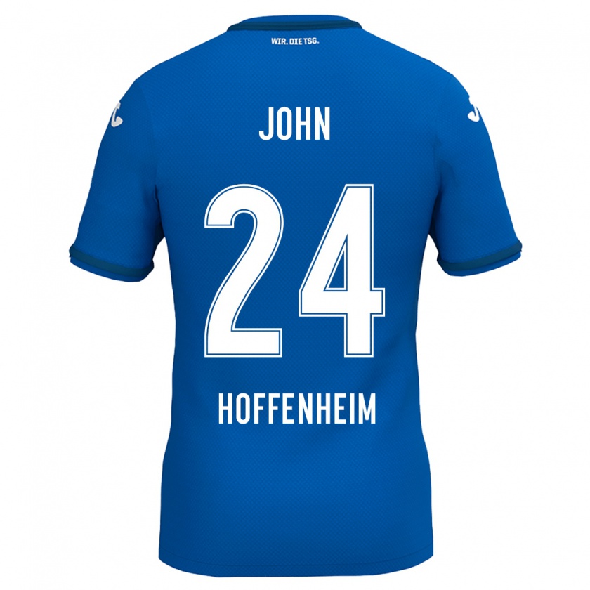 Kandiny Damen Marco John #24 Königsblau Heimtrikot Trikot 2024/25 T-Shirt