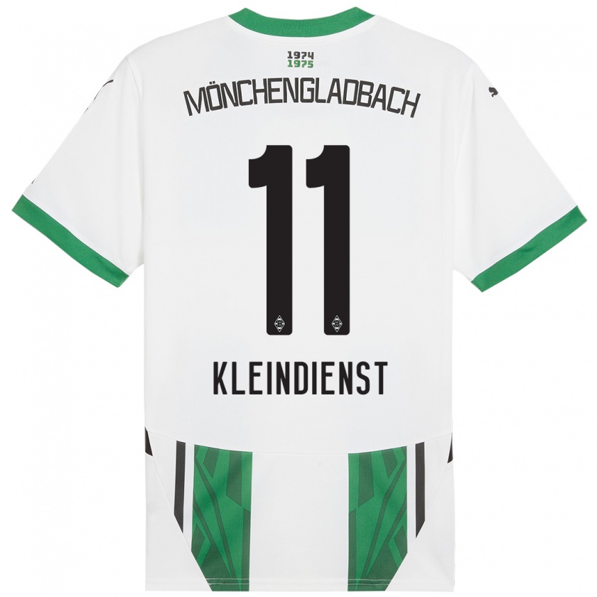 Kandiny Damen Tim Kleindienst #11 Weiß Grün Heimtrikot Trikot 2024/25 T-Shirt