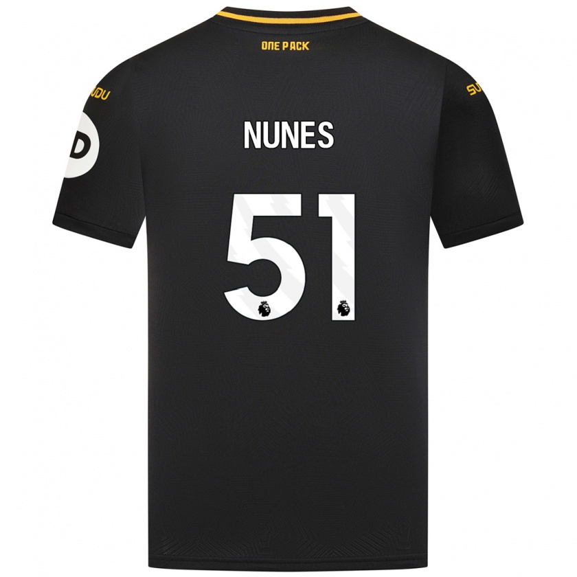 Kandiny Damen Grazi Nunes #51 Schwarz Auswärtstrikot Trikot 2024/25 T-Shirt