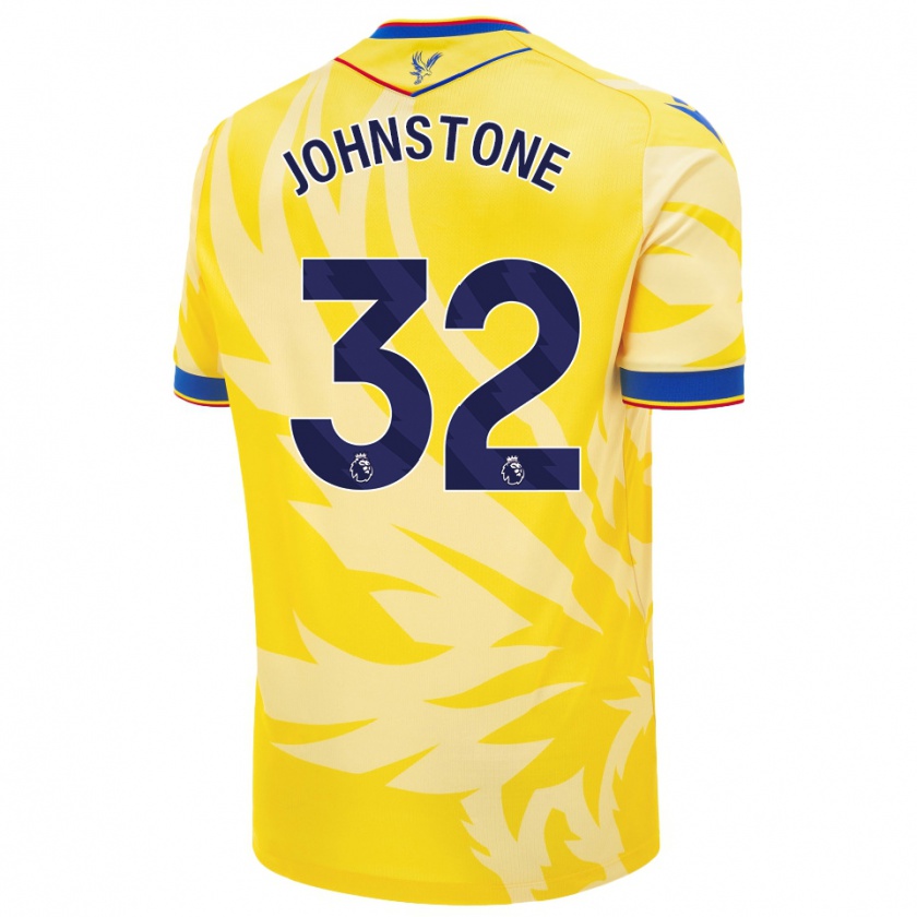 Kandiny Damen Sam Johnstone #32 Gelb Auswärtstrikot Trikot 2024/25 T-Shirt