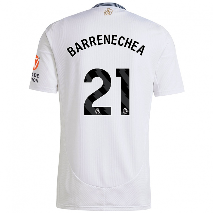 Kandiny Damen Enzo Barrenechea #21 Weiß Auswärtstrikot Trikot 2024/25 T-Shirt