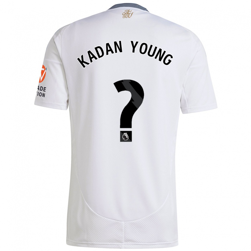 Kandiny Damen Kadan Young #0 Weiß Auswärtstrikot Trikot 2024/25 T-Shirt