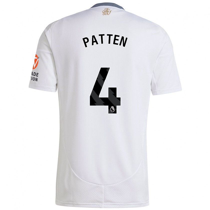 Kandiny Damen Anna Patten #4 Weiß Auswärtstrikot Trikot 2024/25 T-Shirt