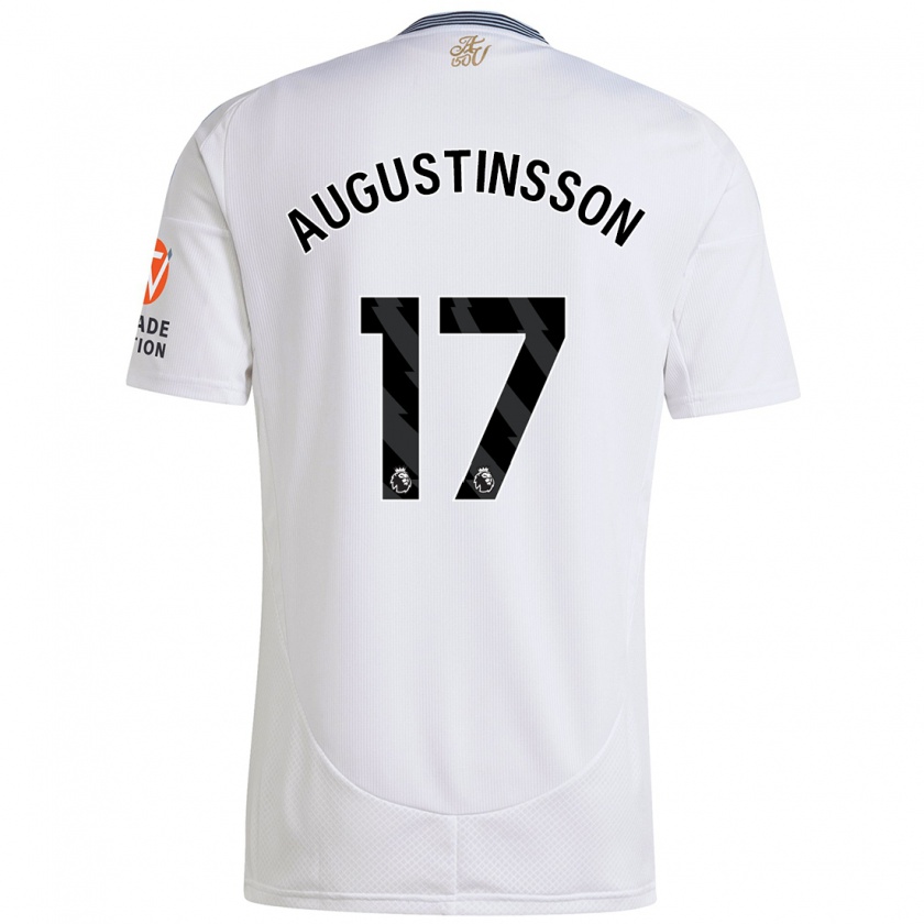 Kandiny Damen Ludwig Augustinsson #17 Weiß Auswärtstrikot Trikot 2024/25 T-Shirt