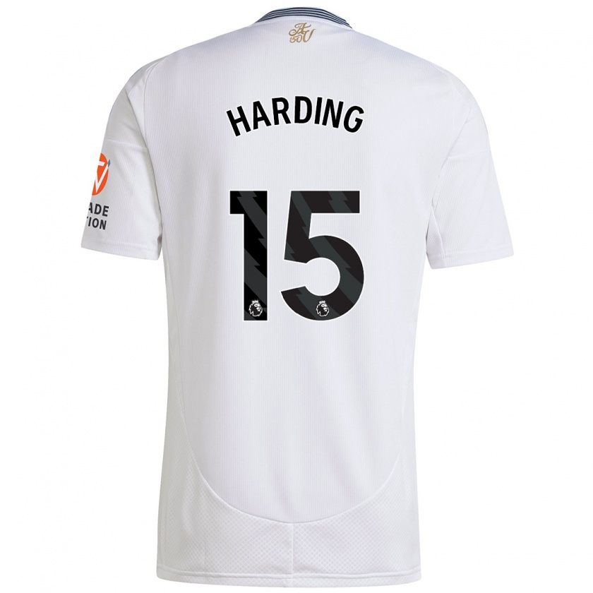 Kandiny Damen Natasha Harding #15 Weiß Auswärtstrikot Trikot 2024/25 T-Shirt