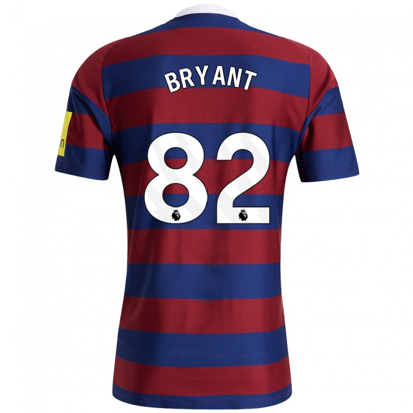 Kandiny Damen Thomas Bryant #82 Burgunderrot Marineblau Auswärtstrikot Trikot 2024/25 T-Shirt